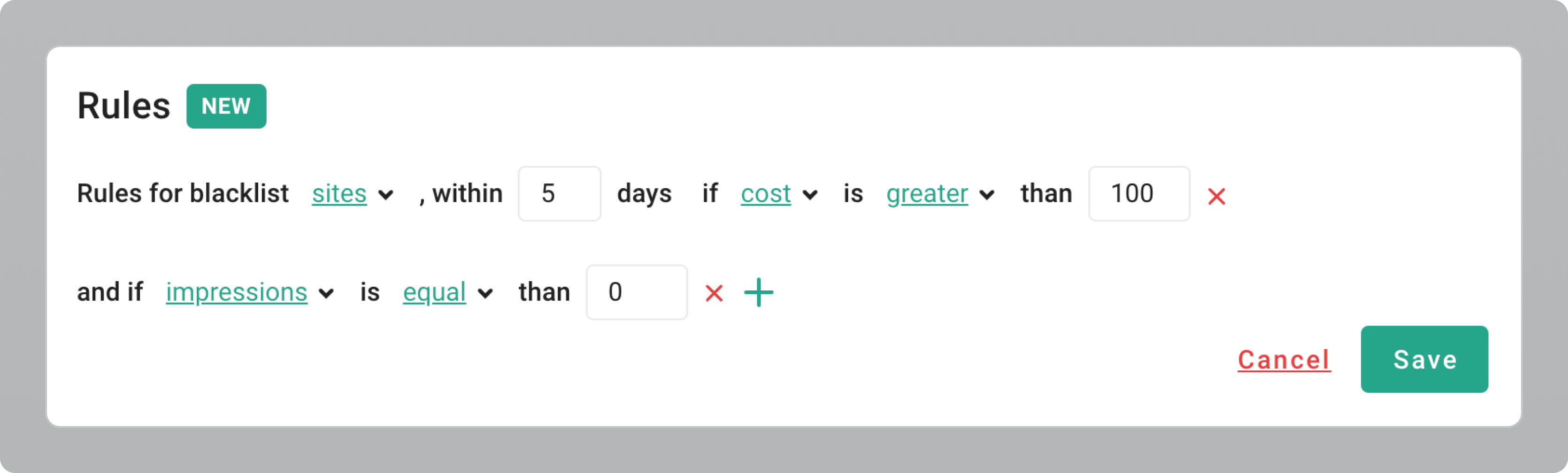 7 examples of rule - example 3
