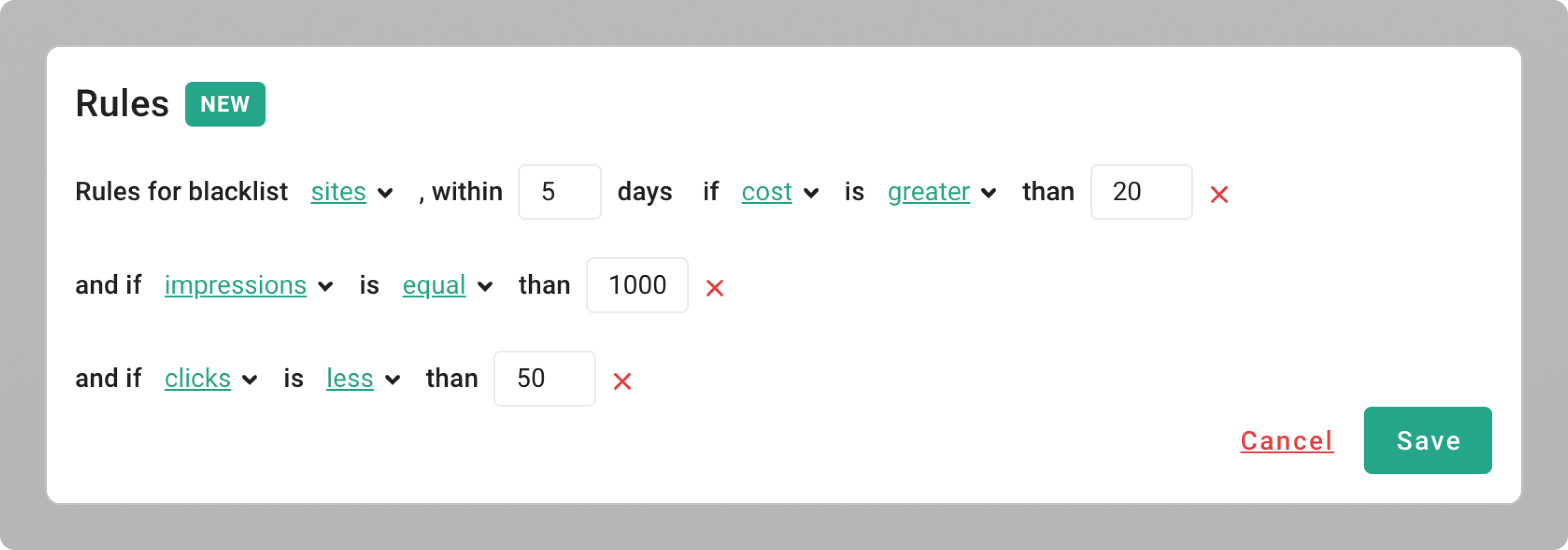 7 examples of rule - example 6