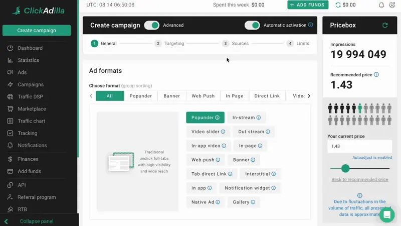 White / blacklisting example