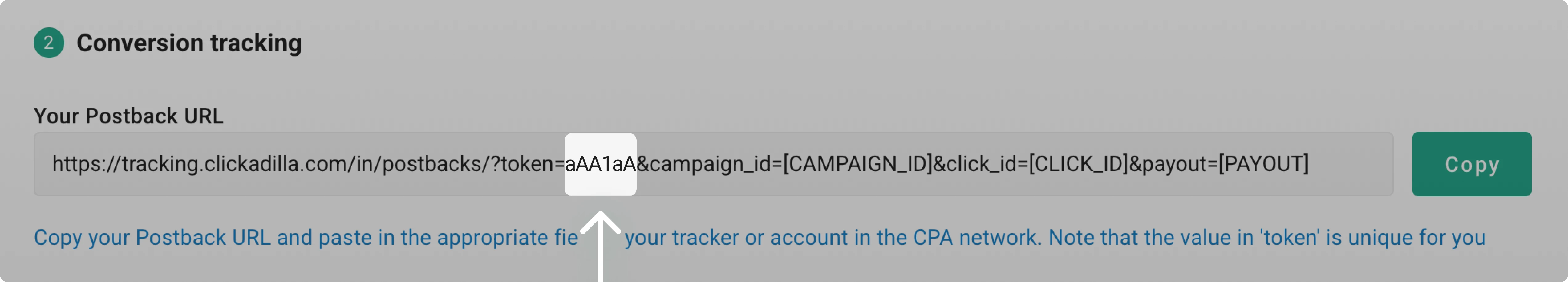 Finding the unique token
